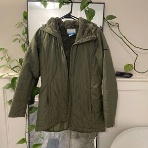 Columbia Quilted Hooded Puffer Jacket